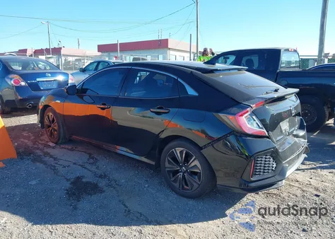 2018 Honda Civic Ex z USA, uszkodzony, nr VIN SHHFK7H55JU208521